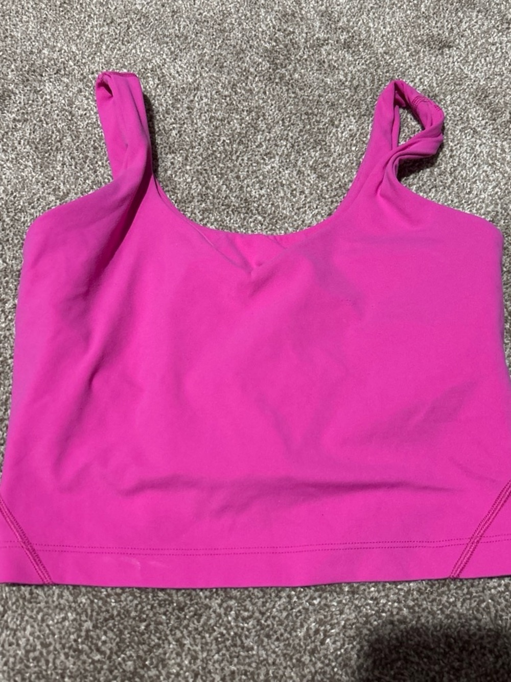 lululemon athletica Bright Pink Tank Top